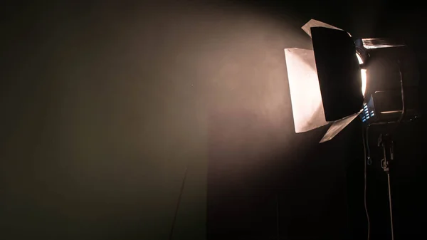Ljus Film Lampa Färg Svagt Ljus — Stockfoto