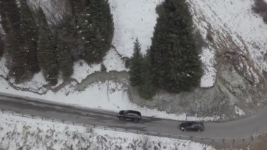 Kazakistan 'daki bir insansız hava aracının videosu.