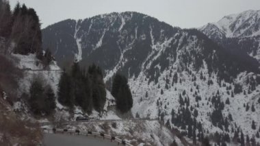 Kazakistan 'daki bir insansız hava aracının videosu.