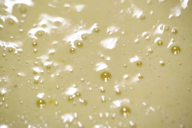 sıvı hamur dokusu makro renk