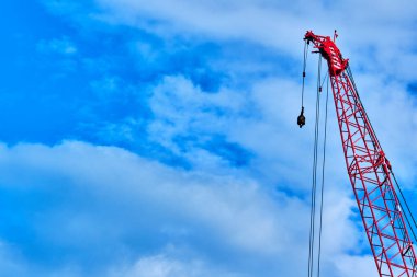 İnşaat vinç direği genel planı