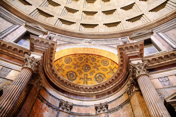 Panthéon intérieur de Rome. Détails . Photos De Stock Libres De Droits