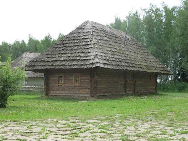 Das Traditionelle Ukrainische Haus — Stockfoto