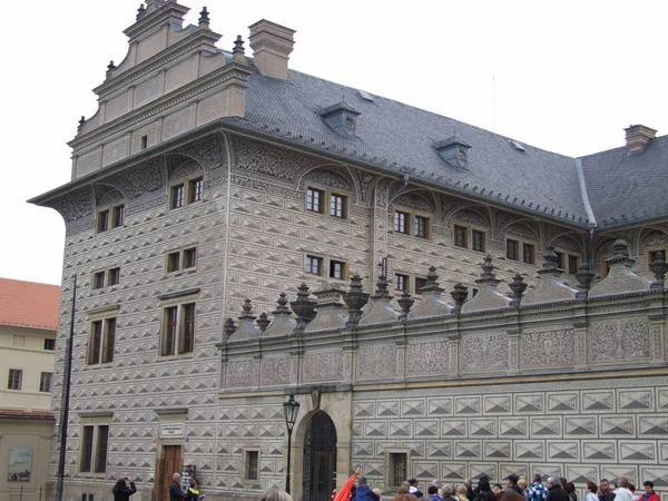 Παλάτι Schwarzenberg Στην Πράγα — Φωτογραφία Αρχείου