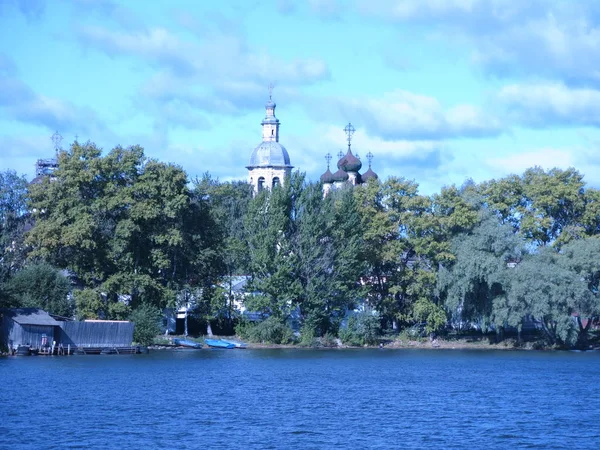 Lake Seliger Ostashkov Russia — стокове фото