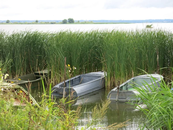 Bateaux Lac Néron Rostov Grand Été — Photo