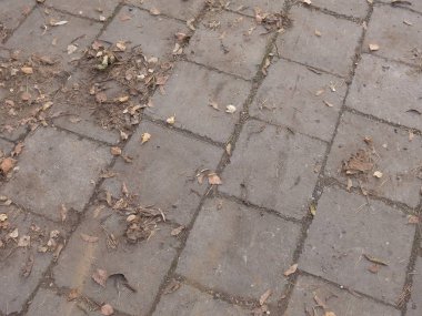 desen kare sokak gri fayans