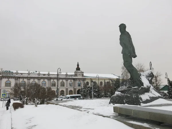 Denkmal Für Musa Jalil Kazan — Stockfoto