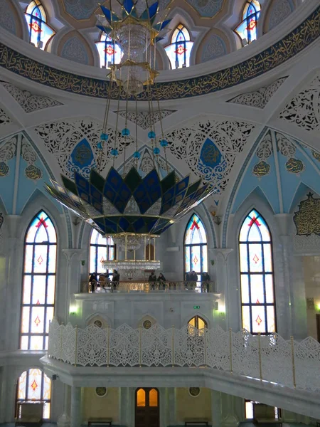 Kul Sharif Moskee Kazan Van Binnenuit — Stockfoto