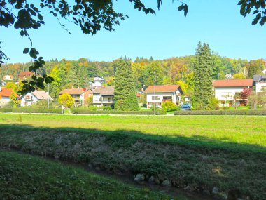 Slovenya 'da sonbaharda manzara