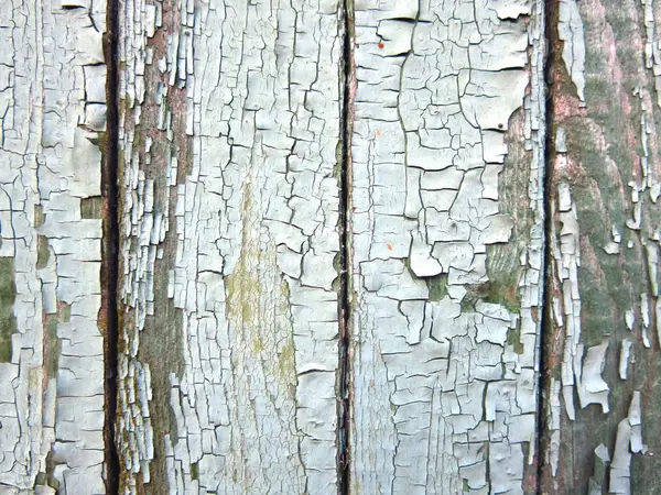 Textura Tábuas Verdes Rasgadas Cerca Madeira Velha Estilo Vintage Retro — Fotografia de Stock