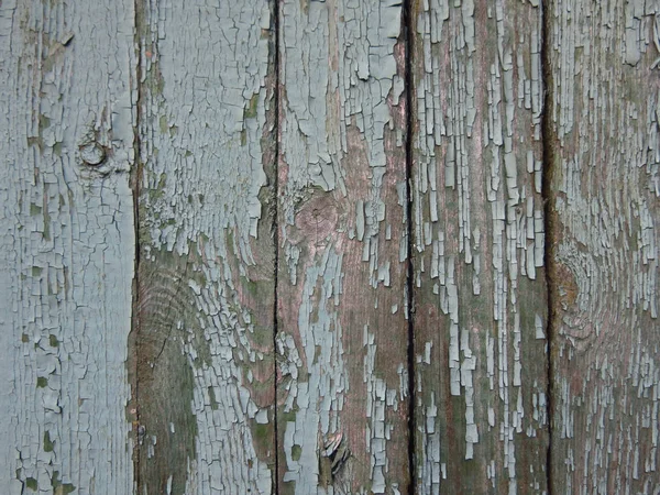 Textura Tábuas Verdes Rasgadas Cerca Madeira Velha Estilo Vintage Retro — Fotografia de Stock