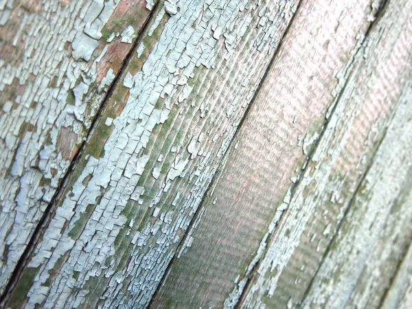 Текстура Потрепанных Зеленых Досок Старого Деревянного Забора Стиле Ретро — стоковое фото