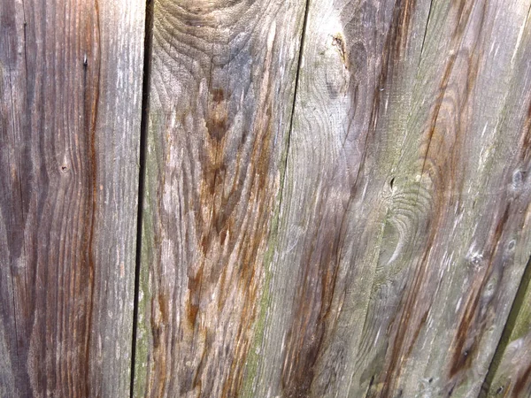 腐烂的 未油漆的垂直木板的质地 — 图库照片