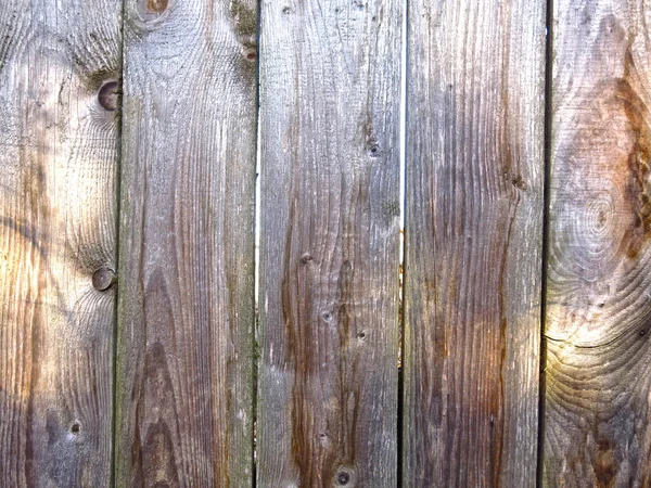 Textuur Van Oude Rotte Verticale Houten Planken — Stockfoto