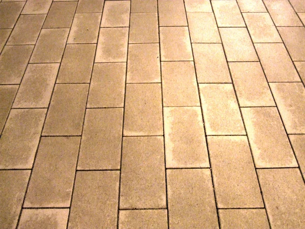 Texture Beige Gray Road Tiles Rectangles — Stock Photo, Image