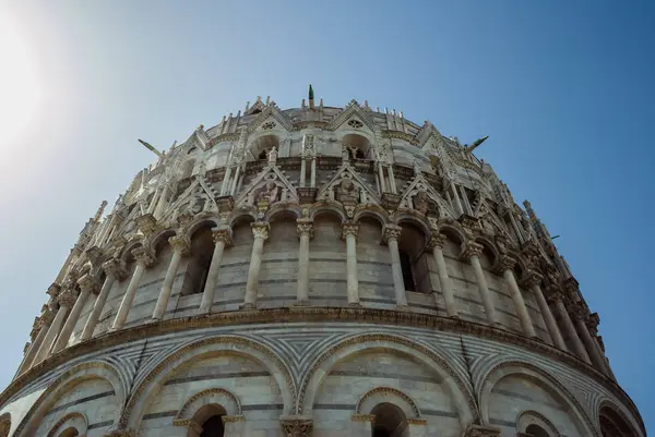 Pisai Szent János Keresztelője Piazza Del Duomo Nagyboldogasszony Katedrálisa Mellett — Stock Fotó