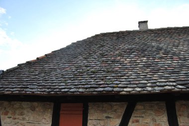  Alsace Ecomuseum, açık hava müzesi, zanaatkarların sunumu ve bir köy / Ungersheim 'in geleneksel evleri