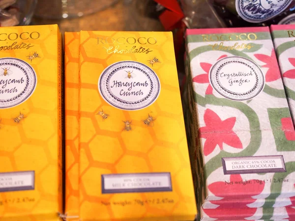 London England September 2015 Rococo Organic Chocolates — 스톡 사진