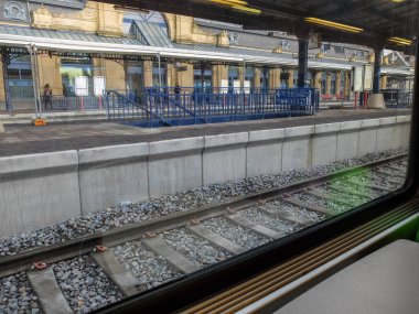 Arlon, Belçika - 27 Aralık 2019 Arlon Tren İstasyonu