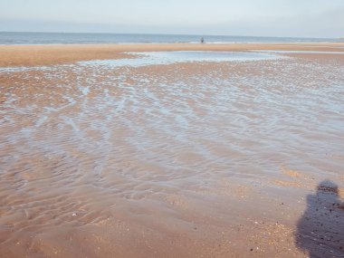 Ostend, Belçika 'da güzel bir sahil.