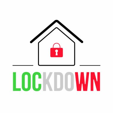 İtalya kilitlendi. Koronavirüs 19 hastalığına bağlı tıkanıklık. Sars-ncov-2, 2019-Ncov virüsün yayılması ve hastalıkların yayılması için acil durum kısıtlamalarına neden oluyor.