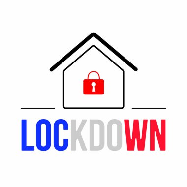 Fransa kilitlendi. Koronavirüs hastalığına bağlı tıkanıklık. Sars-ncov-2, 2019-Ncov virüsün yayılması ve hastalıkların yayılması için acil durum kısıtlamalarına neden oluyor.