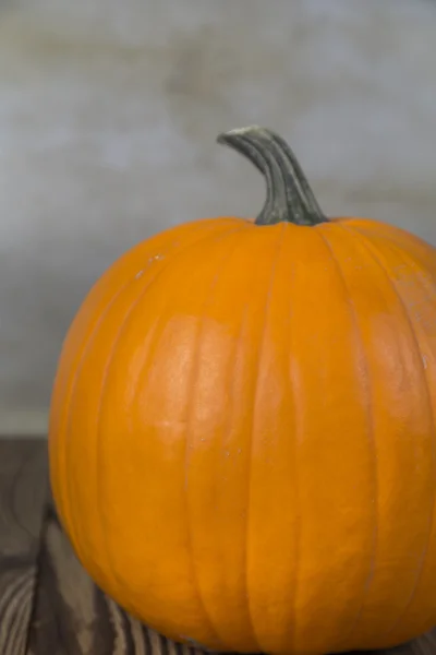 Orangefarbene Kürbisse als Symbol für Herbst und Halloween — Stockfoto