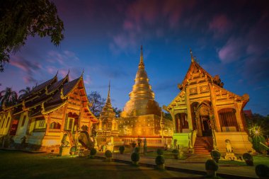 Wat Phra Singh Tapınağı, Chiang Mai Eyaleti, Tayland, 
