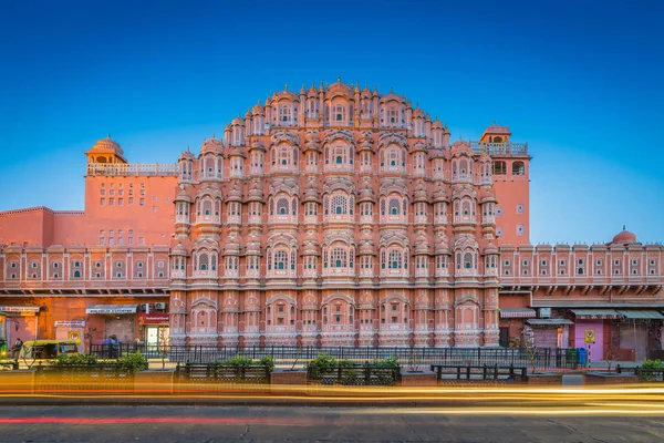 Hawa Mahal, ένα παλάτι στην Τζαϊπούρ, Ινδία — Φωτογραφία Αρχείου