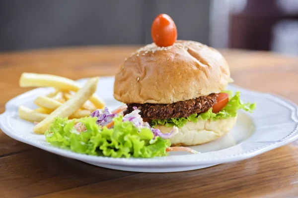 Hamburguesa Falafel fresca — Foto de Stock