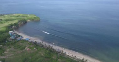 Balangan plajının havadan görünüşü