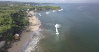 Balangan plajının havadan görünüşü