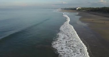 Kuta plajının hava manzarası
