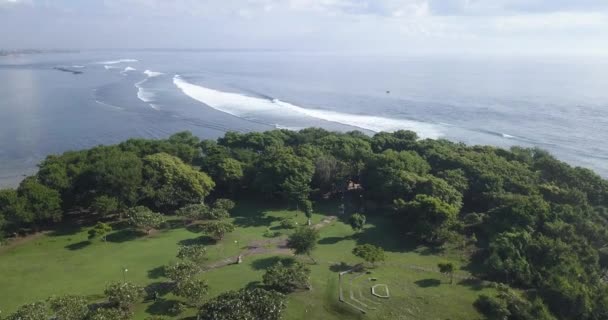 Vue aérienne de la plage de Nusa Dua 