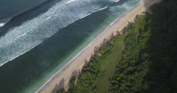 Vue aérienne de la plage de Nyang Nyang 