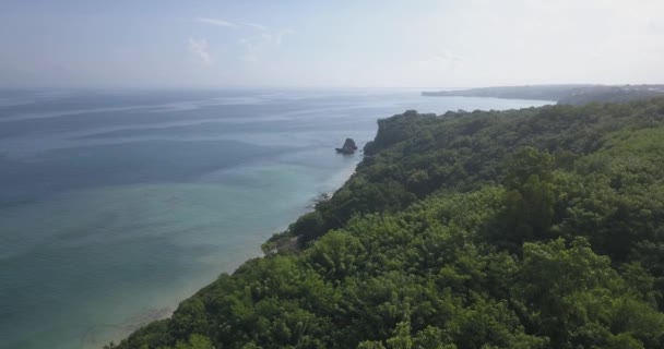 Вид з повітря на пляж Томаса. — стокове відео