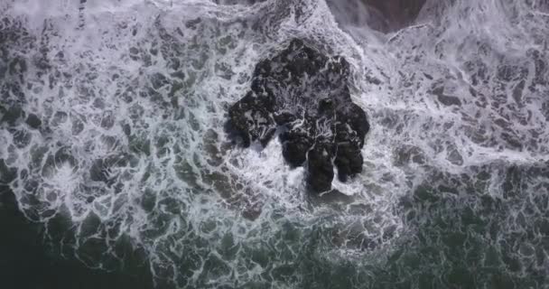 Vista aérea de la playa de Batu Bolong, Canggu — Vídeo de stock