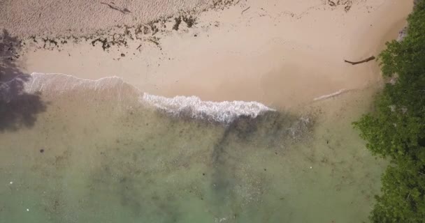 帕当帕当海滩的空中景观 — 图库视频影像
