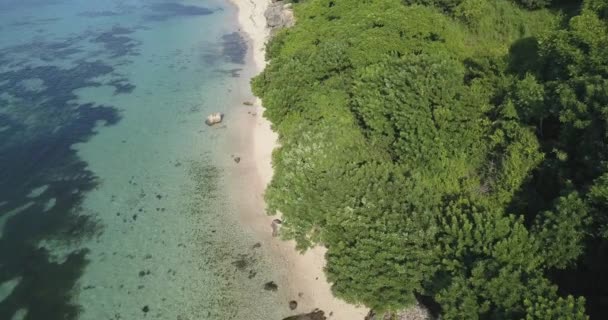 Vue aérienne de la plage de Nyang Nyang — Video