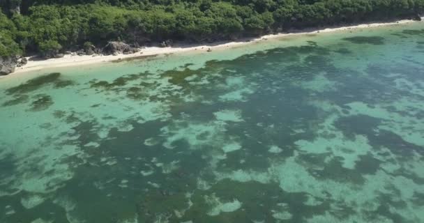 Vista aérea de la playa Nyang Nyang — Vídeos de Stock