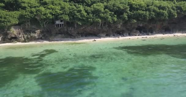 Pemandangan udara pantai Nyang Nyang — Stok Video
