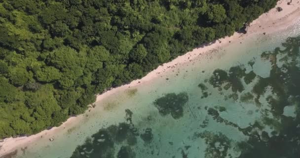 Luchtfoto van Nyang Nyang strand — Stockvideo