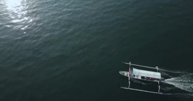 Banca teknesinin hava manzarası