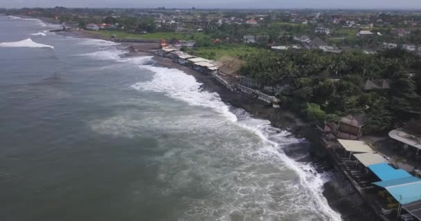 Vista aérea de la playa de Eco — Vídeos de Stock