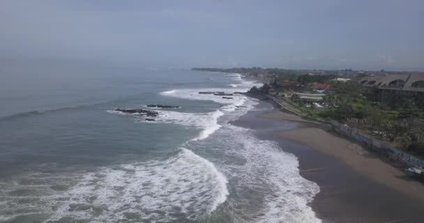 Вид с воздуха на пляж Эхо — стоковое видео