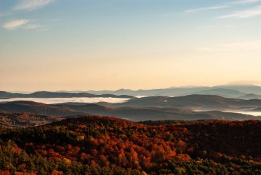 Şafakta Gile Dağı Ateş Kulesi 'nden Görünüm
