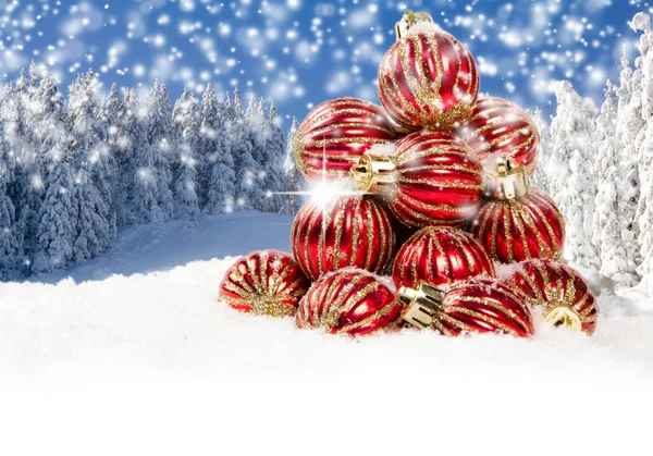 Christmas Ball Heap — Stock Photo, Image