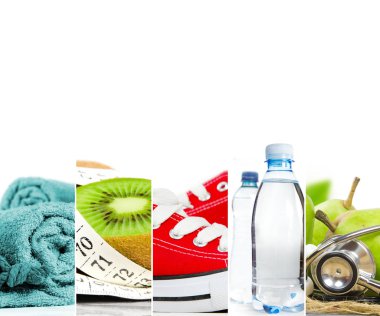 Fitness karışımı çizgili