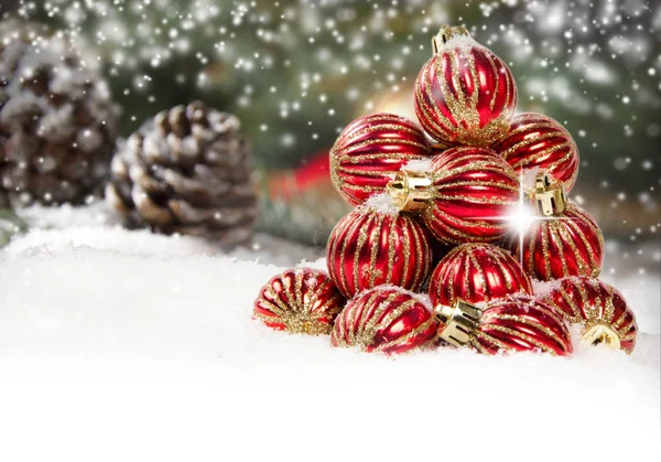 Christmas Ball Heap — Stock Photo, Image